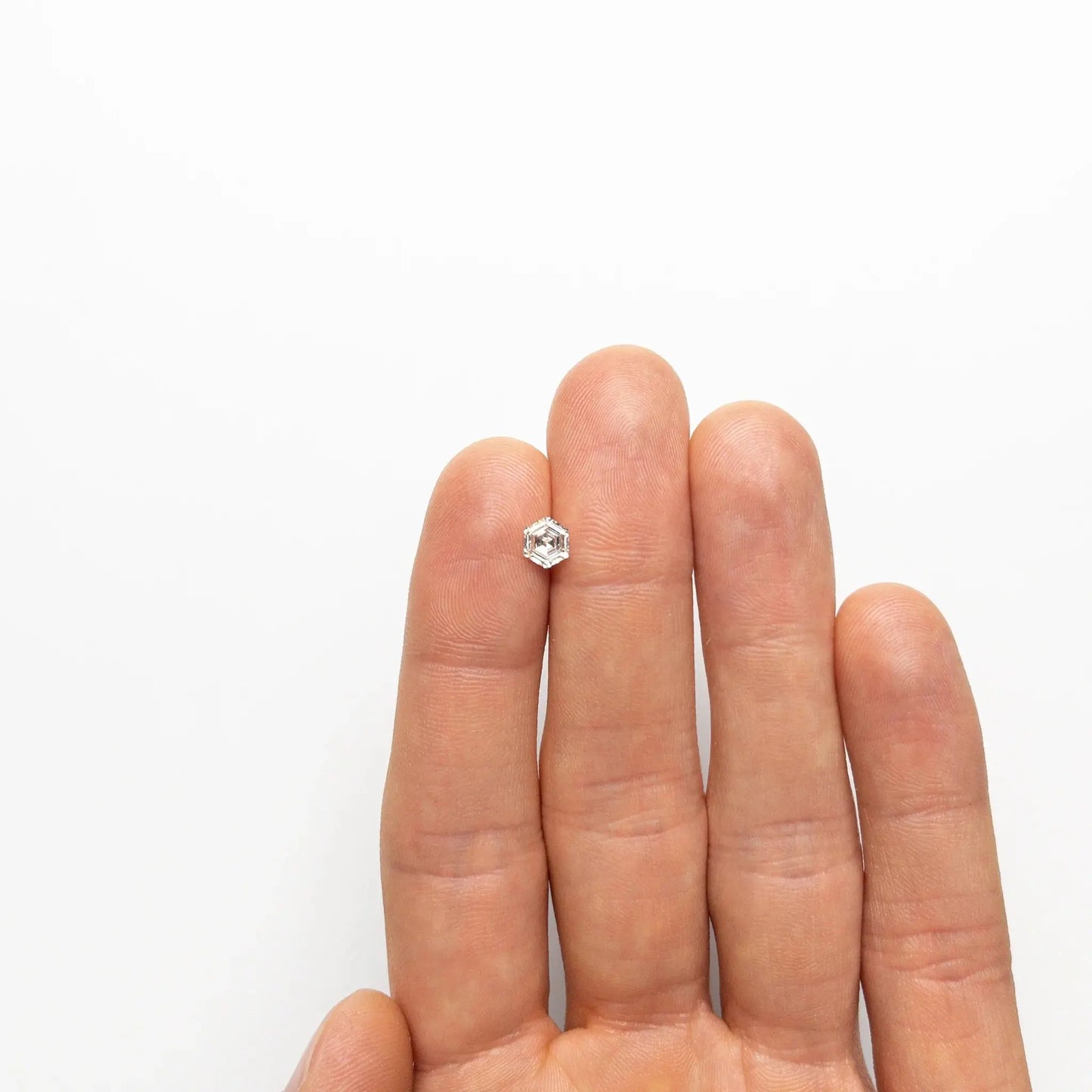 0.71CT Hexagon Cut Polished Loose Moissanite customdiamjewel