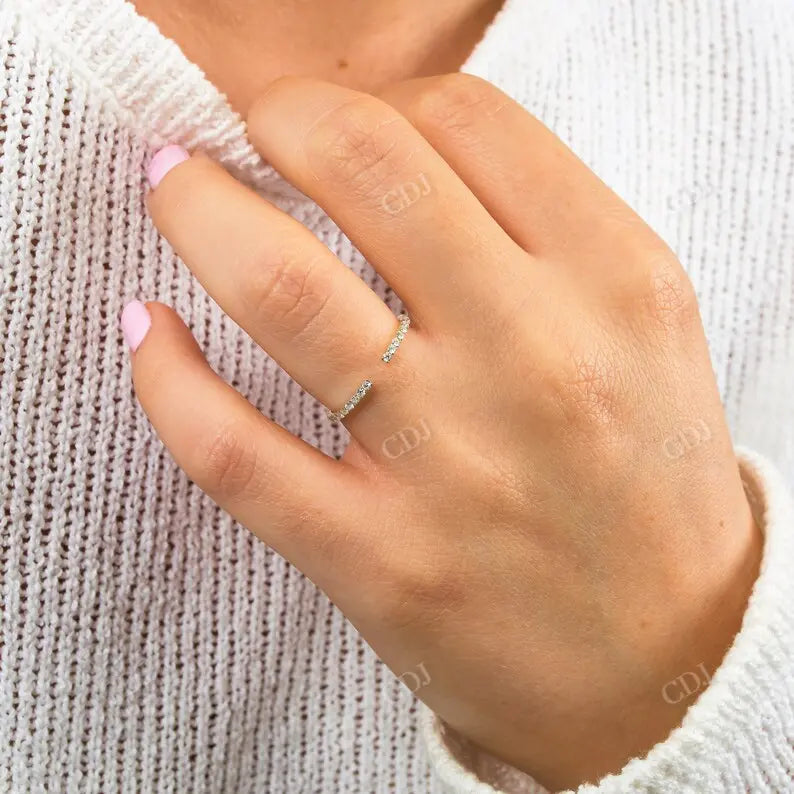 Half Eternity Wedding Natural Diamond Band customdiamjewel