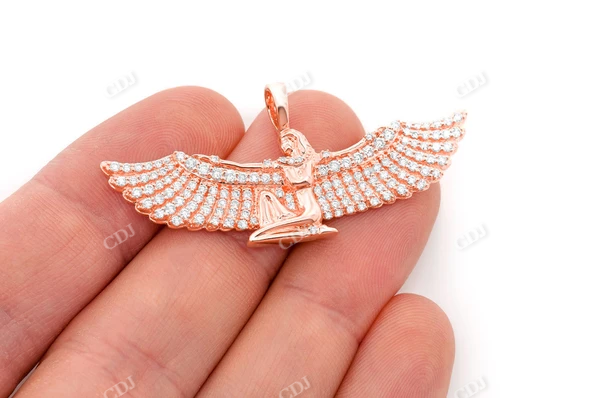 1.33CTW Iconic Figure Pendant customdiamjewel
