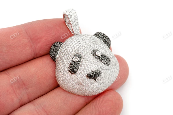 5.50CTW Panda Pendant customdiamjewel