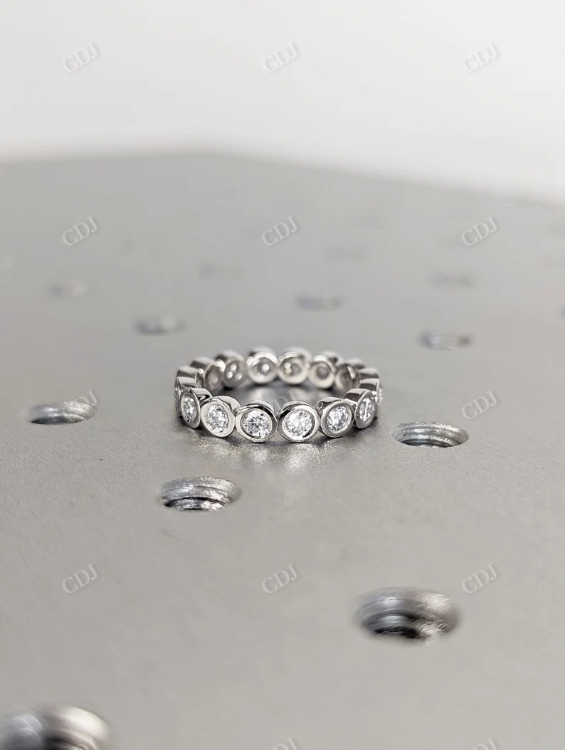 3CT Emerald Cut Moissanite Solitaire Ring customdiamjewel