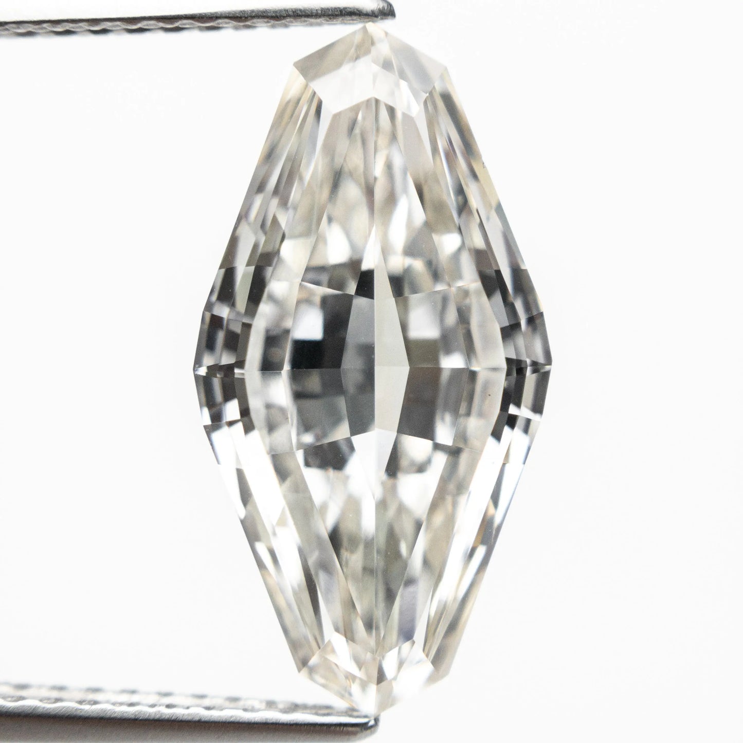 4.18CT Lozenge Step Cut Loose Moissanite customdiamjewel