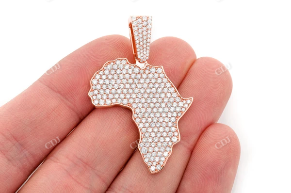 3.75CTW Africa Pendant customdiamjewel