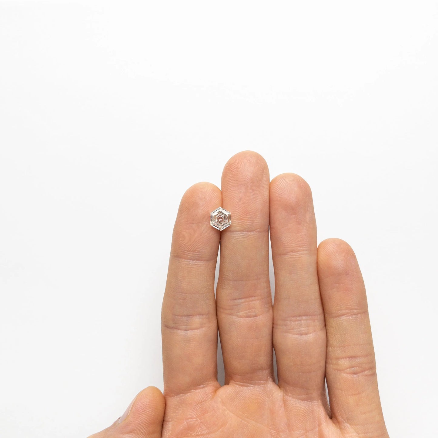 1.50CT Hexagon Shape Moissanite Stone customdiamjewel