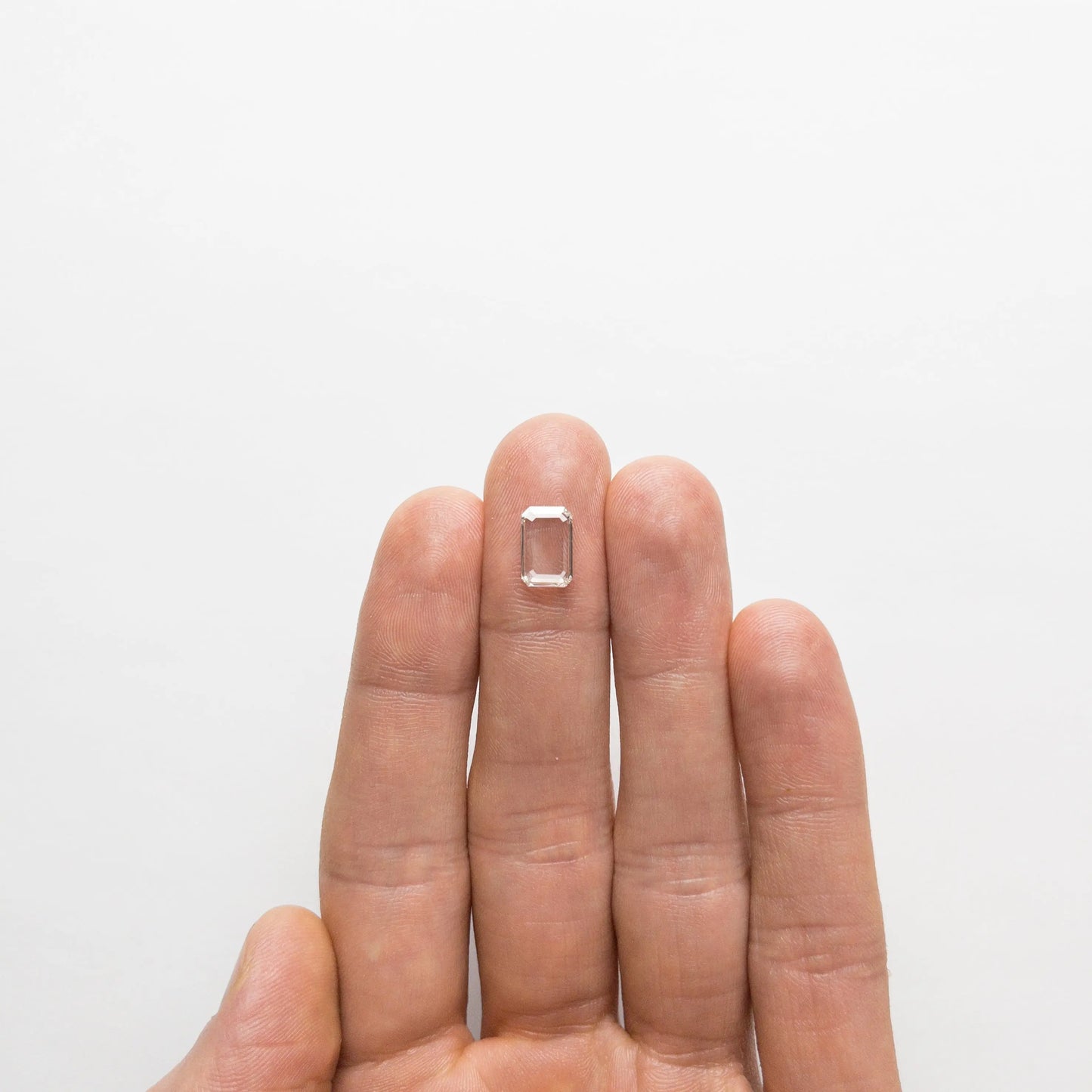 1.51CT Portrait Emerald Cut Loose Moissanite customdiamjewel