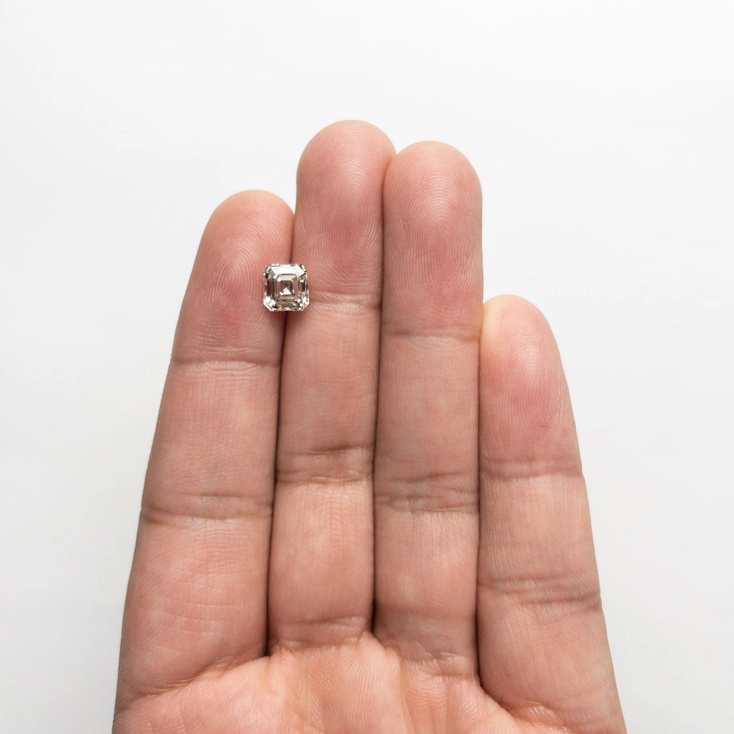 1.74 CT Antique Asscher Cut Loose Moissanite customdiamjewel