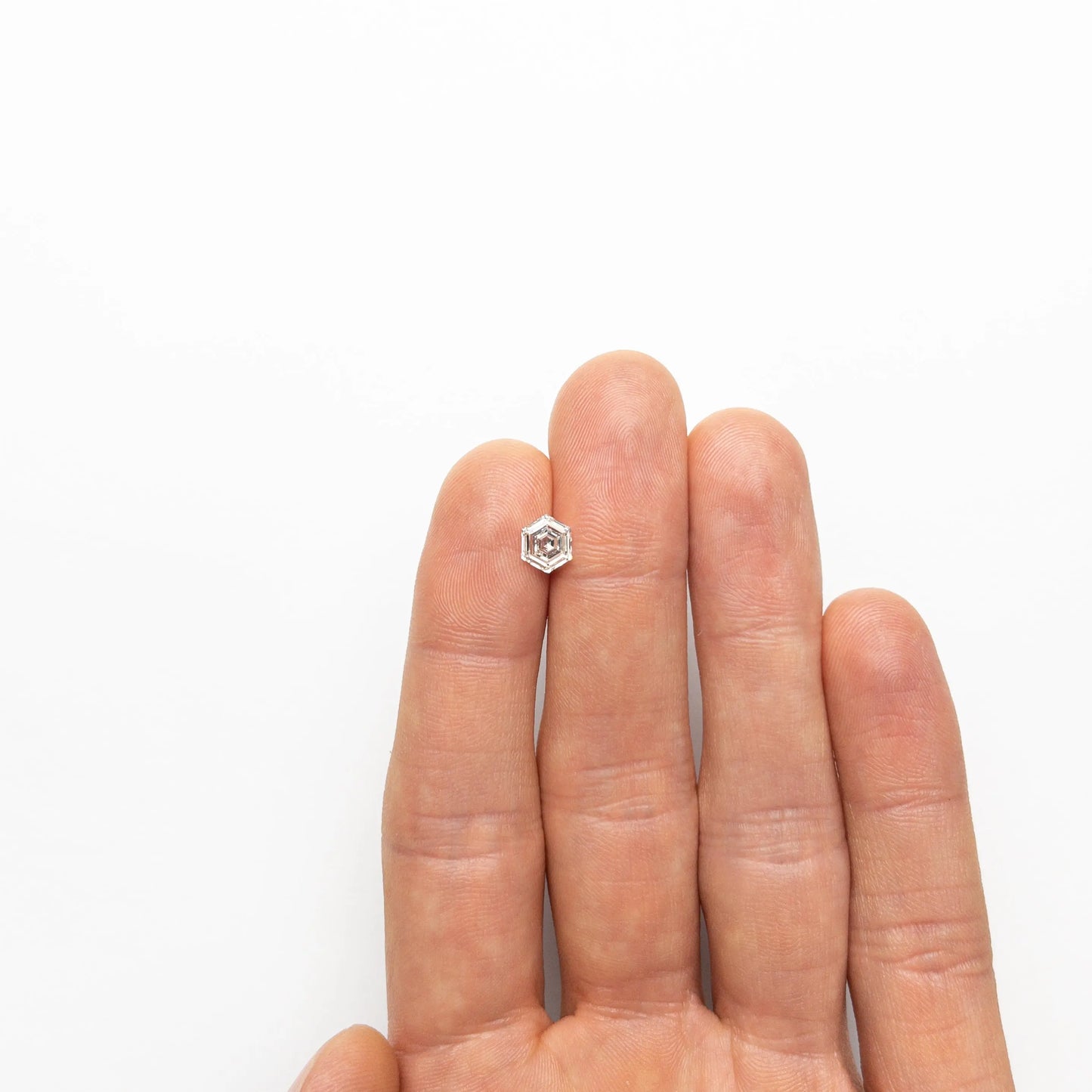 1.0 CT Fancy Step Hexagon Shape Loose Moissanite customdiamjewel