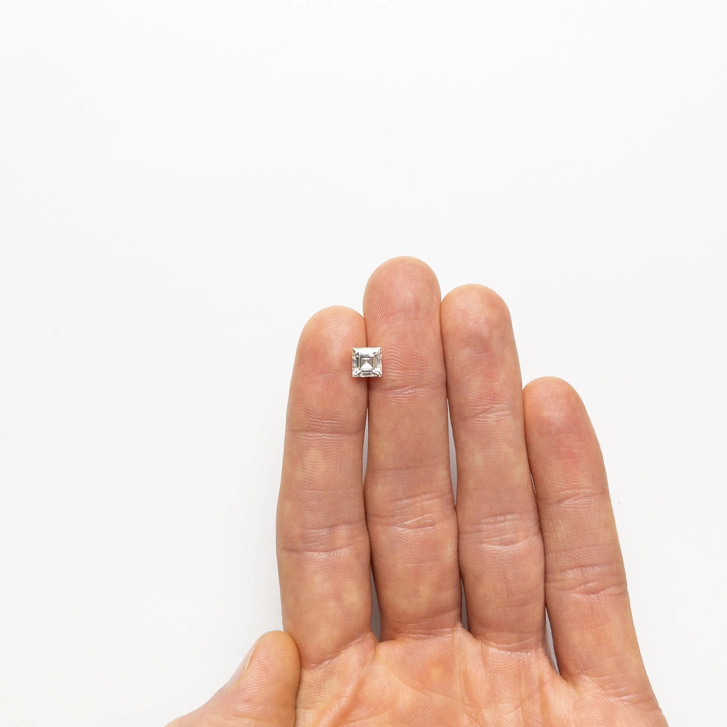 1.22 CT Asscher Step Cut Loose Moissanite customdiamjewel