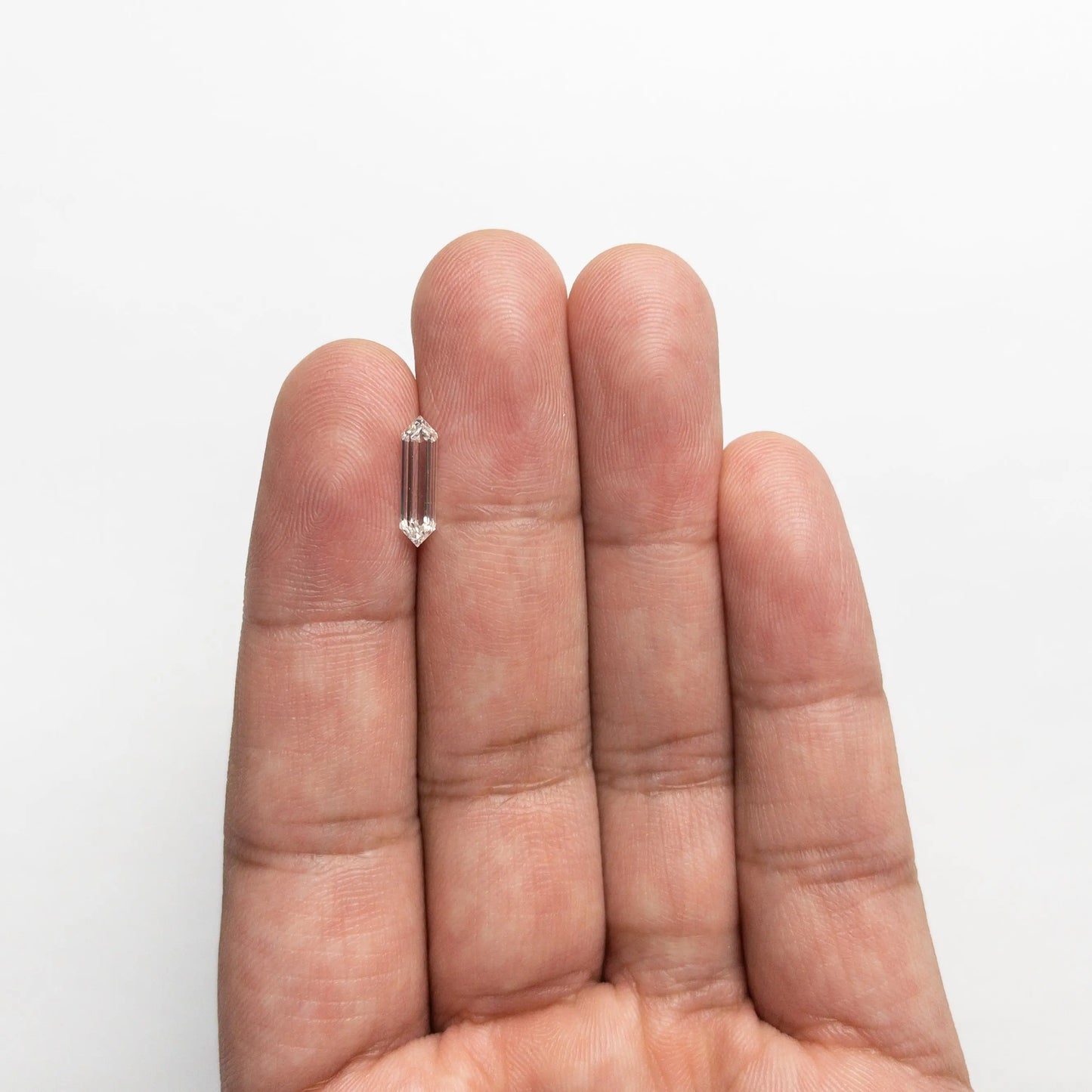 1.01 CT Elongated Hexagon Loose Moissanite customdiamjewel