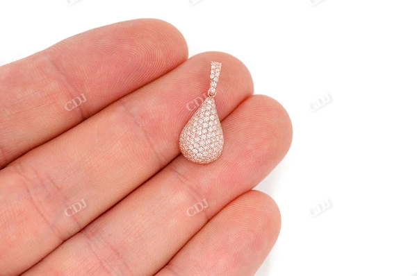 0.60CTW Water Drop Pendant customdiamjewel