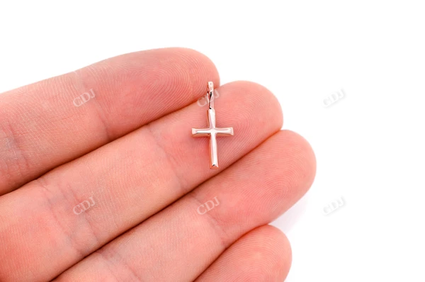 Angled Cross Pendant customdiamjewel