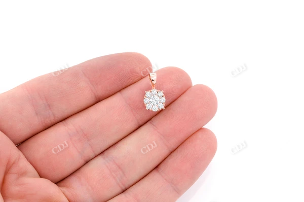 0.75CTW Mosaic Hip Hop Pendant customdiamjewel