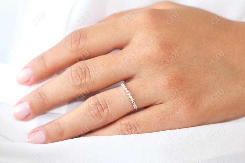 0.32CTW Stacking Lab Grown Diamond Wedding Band customdiamjewel