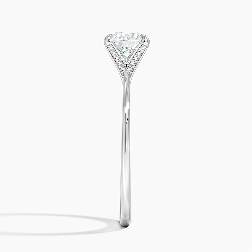 2.10CTW Lab Grown Diamond Unique Engagement Ring customdiamjewel