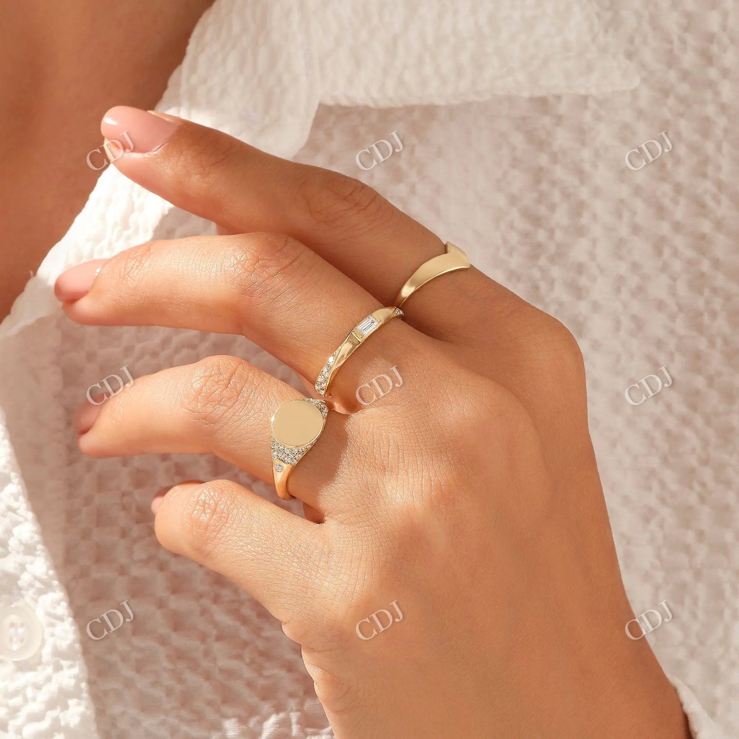 0.62CTW Round Lab Grown Diamond Twisted Eternity Wedding Band customdiamjewel