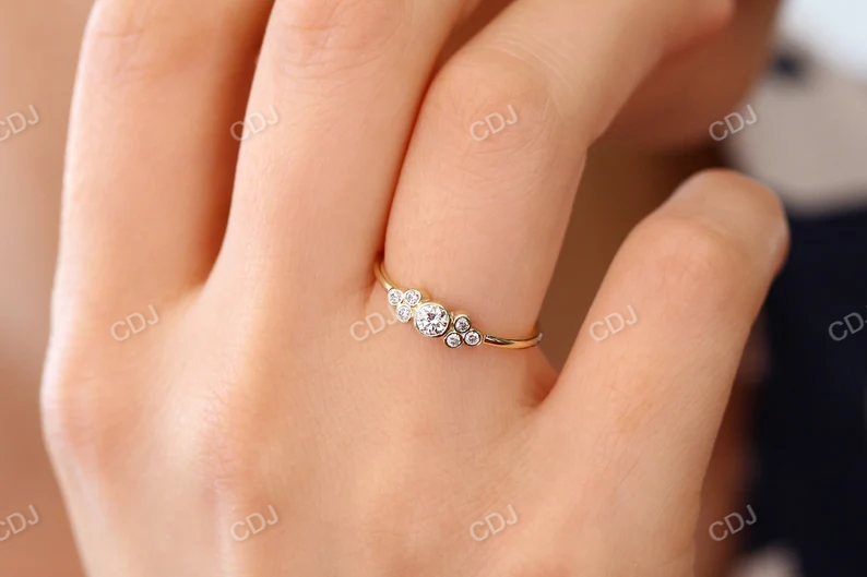 0.25 CTW Brilliant Cut Lab Grown Diamonds Ring customdiamjewel
