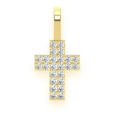 Diamond Cross pendant  customdiamjewel   