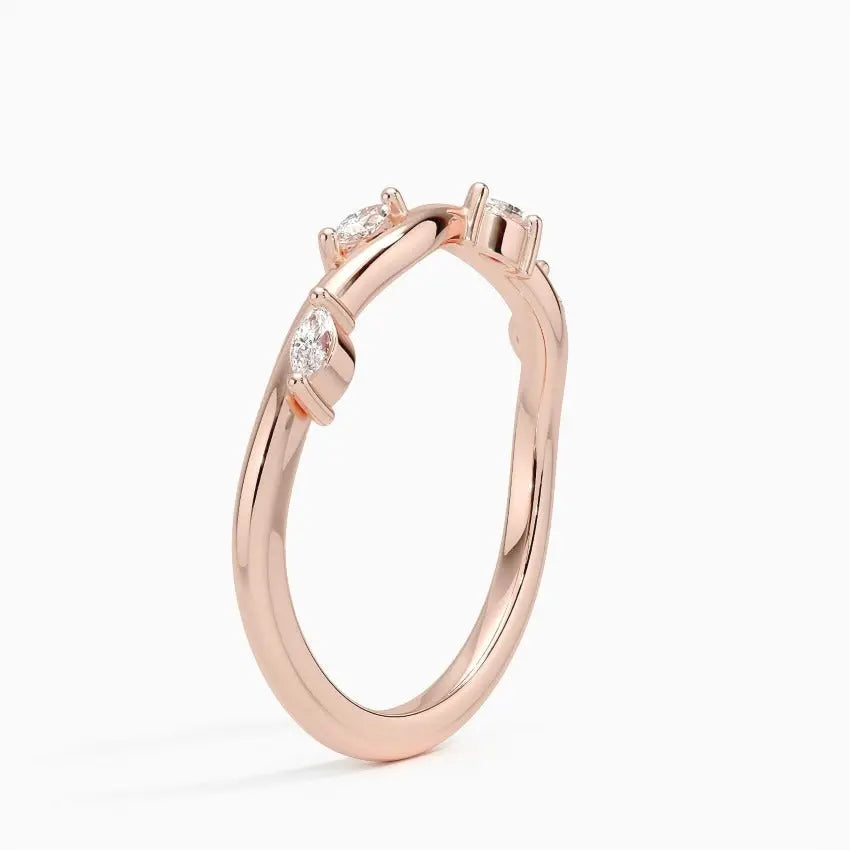 0.13 CTW Lab Grown Diamond Wedding Ring customdiamjewel