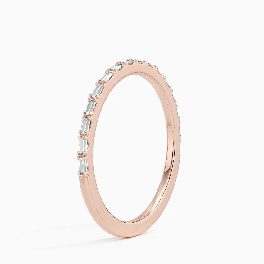 Delicate 0.16CTW Lab Grown Diamond Wedding Band customdiamjewel