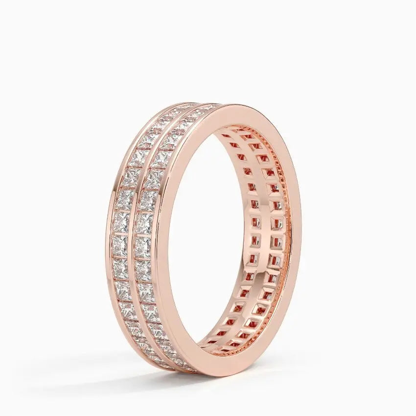 1.67CTW Channel Set Lab Grown Diamond Wedding Ring customdiamjewel