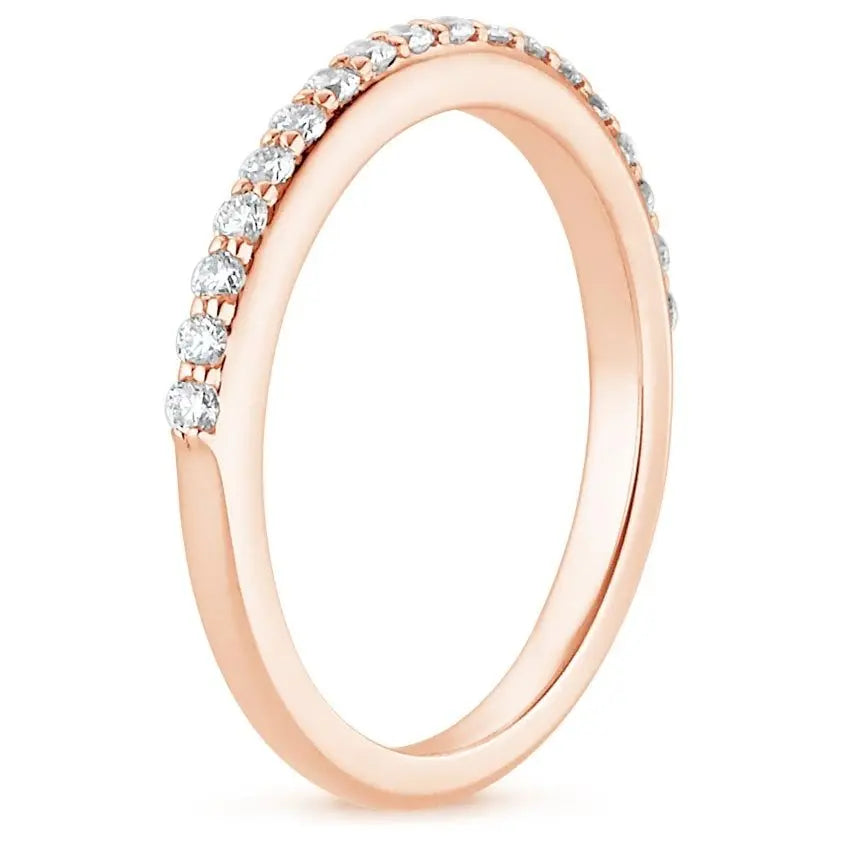 0.25 CTW Half Eternity Lab Grown Diamond Band customdiamjewel