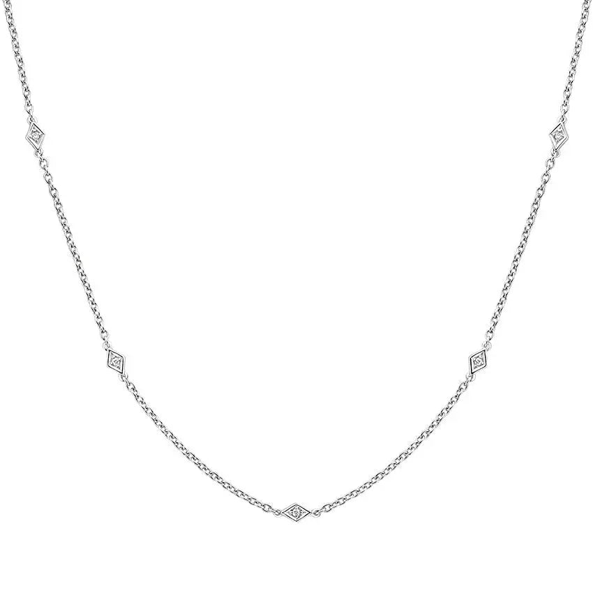 Simple 0.05CT Diamond Necklace customdiamjewel