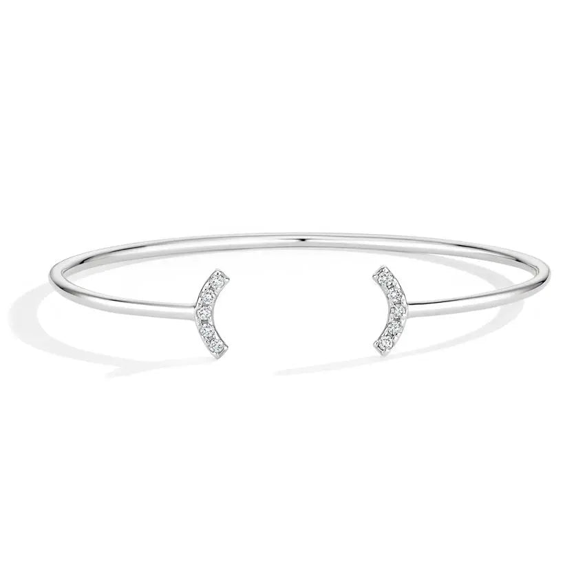 0.13CTW Cuff Diamond Bracelet customdiamjewel