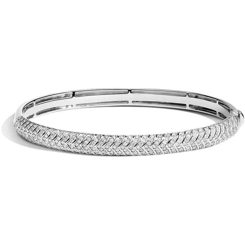 0.75CTW Round Diamond Bangle Bracelet customdiamjewel