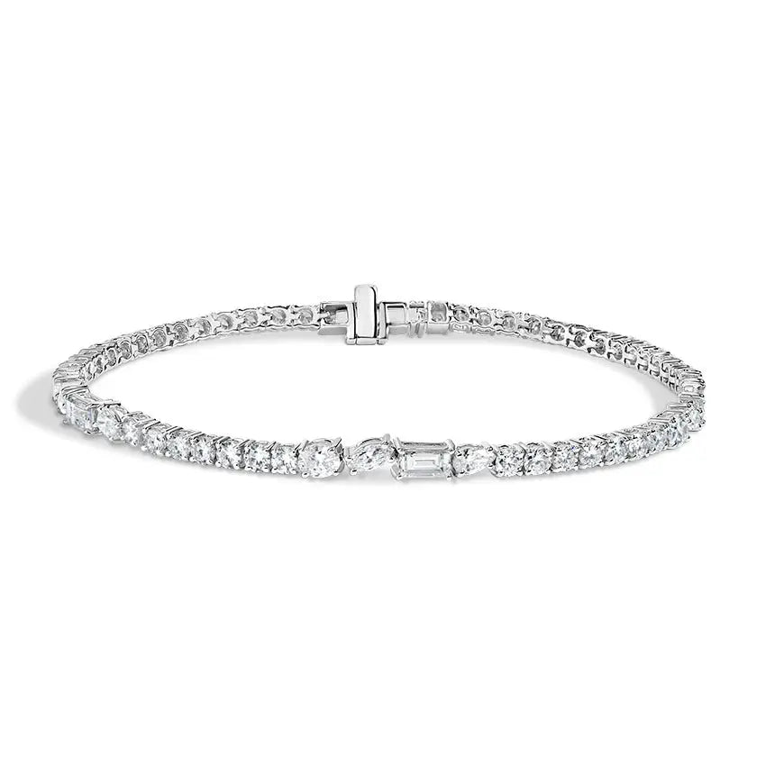 Multi Stone 4.30 CTW Diamond Bracelet customdiamjewel