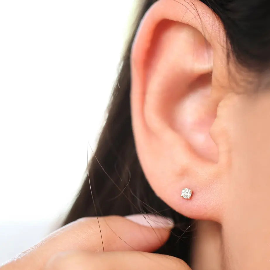 0.12CTW Diamond Stud Earrings customdiamjewel