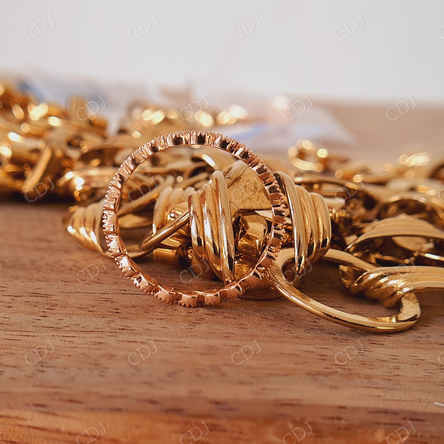 0.15CTW Round Moissanite Antique Art Deco Wedding Band customdiamjewel