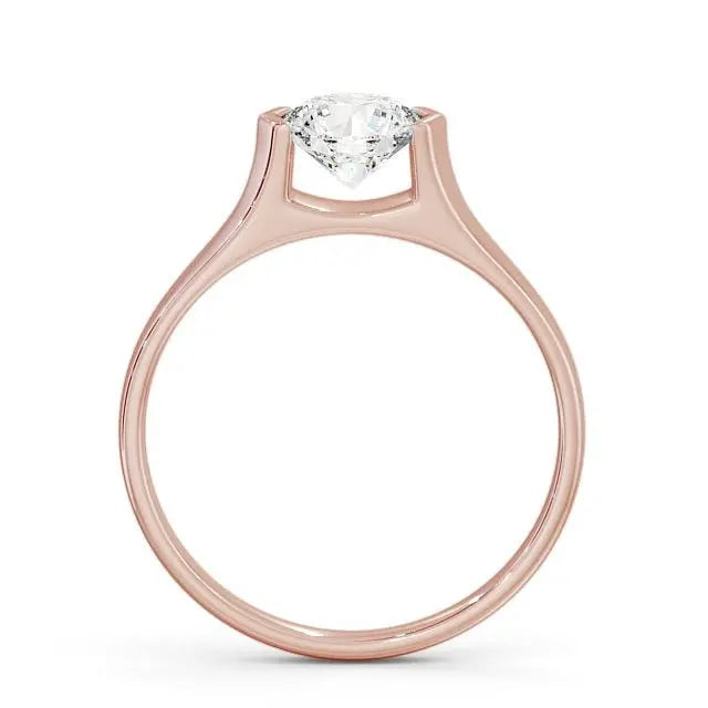 0.50CT Round Solitaire Lab Grown Diamond Ring customdiamjewel