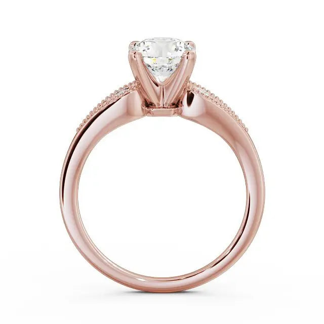 Vintage Round Cut 1.20CT Lab Grown Diamond Ring customdiamjewel