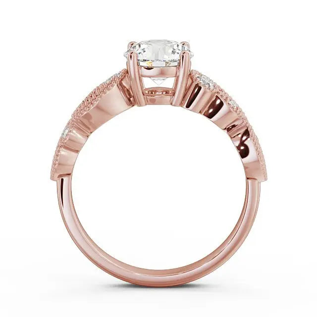 1.00CT Lab Grown Diamond Vintage Engagement Ring customdiamjewel