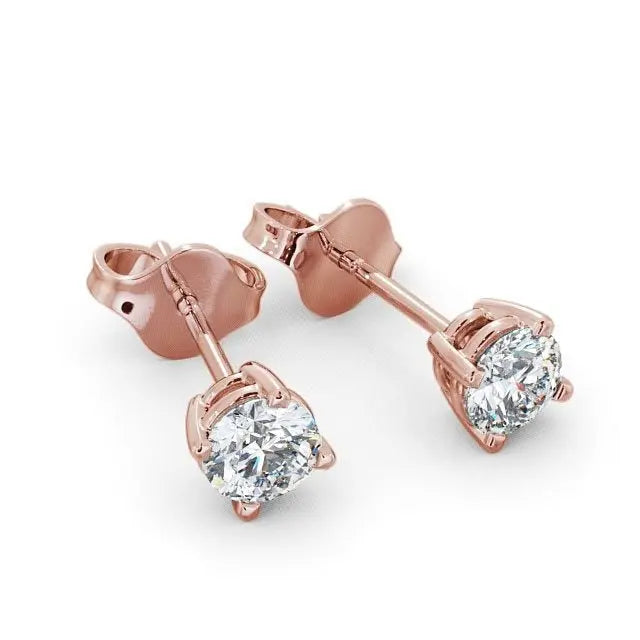 1.60CTW Round Diamond Four Claw Stud Earrings customdiamjewel
