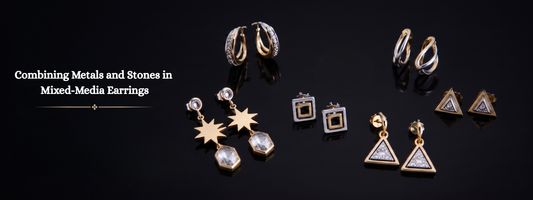 Combining Metals and Stones in Mixed-Media Earrings