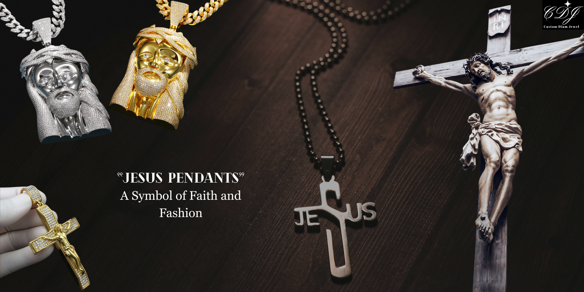 The Meaning and Styles of Jesus Pendants: A Symbol of Faith and Fashion