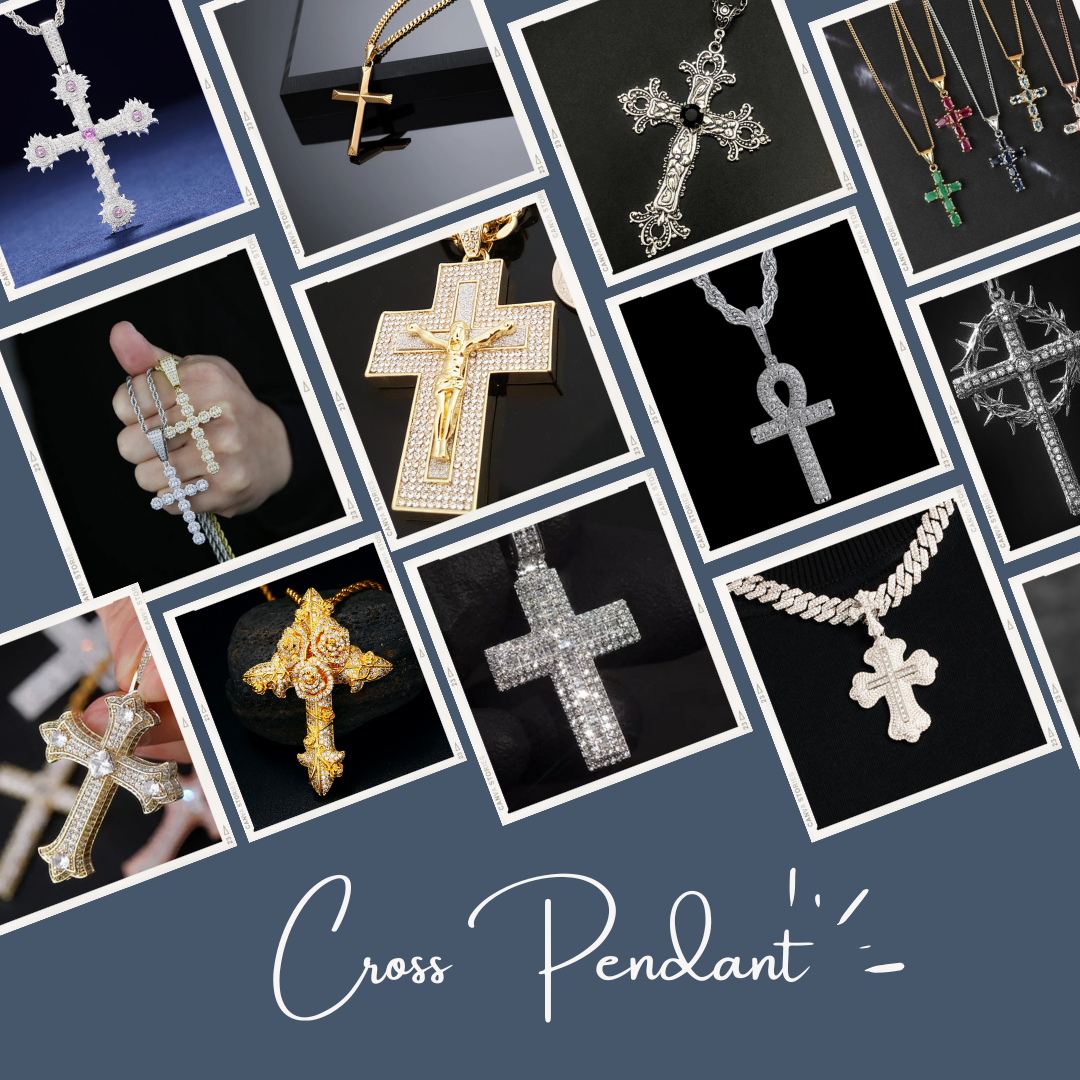 ✝️ Cross Pendant: The Symbol of Faith, Strength & Drip in Hip Hop Jewelry
