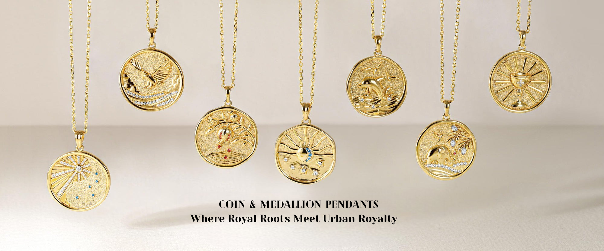 Coin & Medallion Pendants: Where Royal Roots Meet Urban Royalty