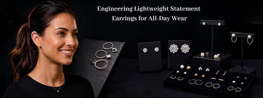 Engineering Lightweight Statement Earrings for All-Day Wear