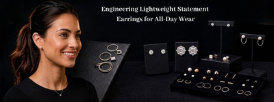 Engineering Lightweight Statement Earrings for All-Day Wear