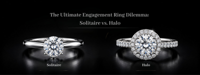The Ultimate Engagement Ring Dilemma: Solitaire vs. Halo