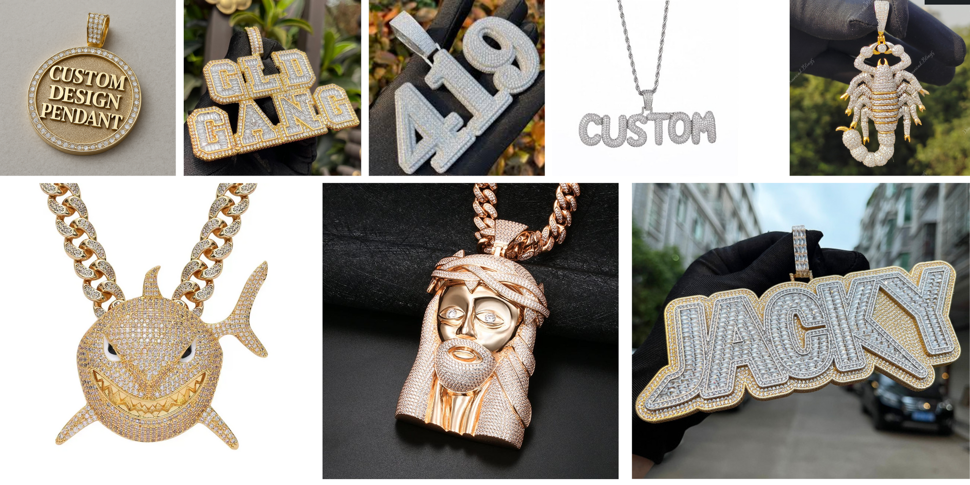 💎Custom Design Pendants: Jewelry That Tells Your Story