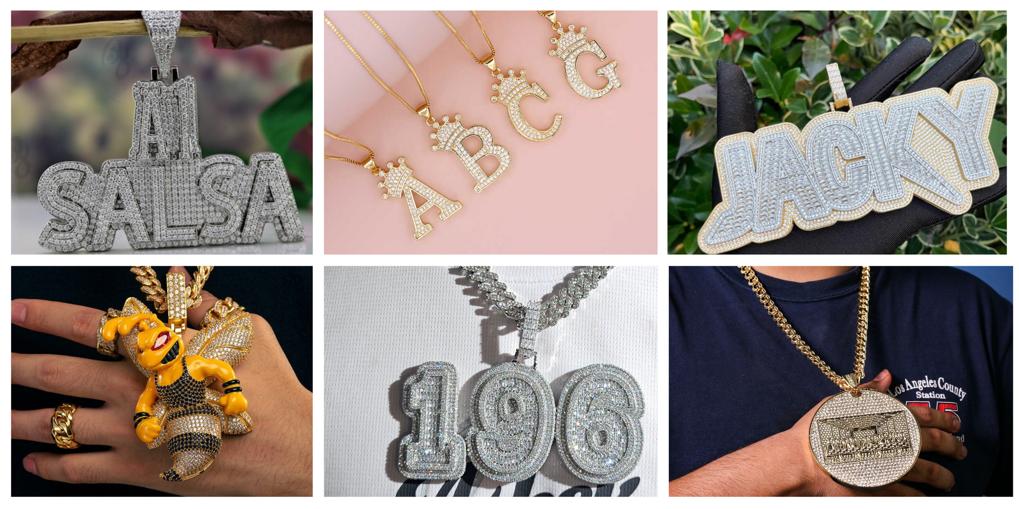 ✨ All Eyes on the Ice: Trending Moissanite Hip Hop Pendants