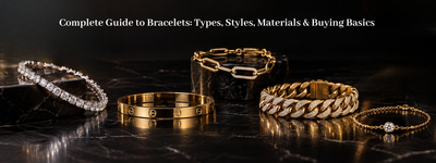 Complete Guide to Bracelets: Types, Styles, Materials & Buying Basics