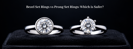 Bezel Set Rings vs Prong Set Rings: Which is Safer?