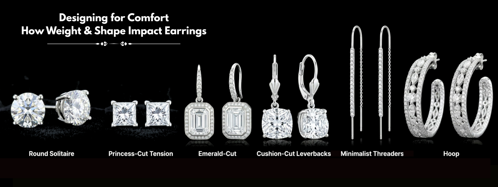 Designing for Comfort: How Weight & Shape Impact Earrings