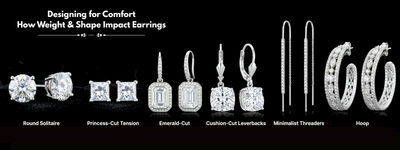 Designing for Comfort: How Weight & Shape Impact Earrings