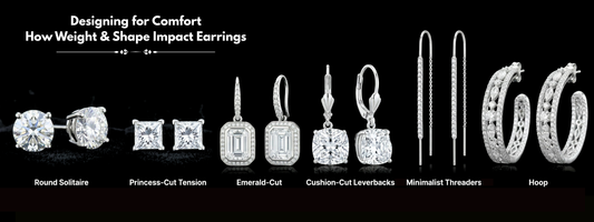 Designing for Comfort: How Weight & Shape Impact Earrings