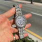 Fully Iced Out Rolex Moissanite Watch For Men customdiamjewel